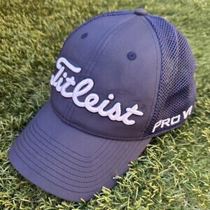 Titleist Tour Performance Mesh SnapBack Golf Hat Pro V1 FJ Foot Joy Adjustable